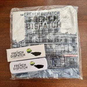 Wes Anderson’s The French Dispatch Tote, Pencils and Pencil Case Bundle